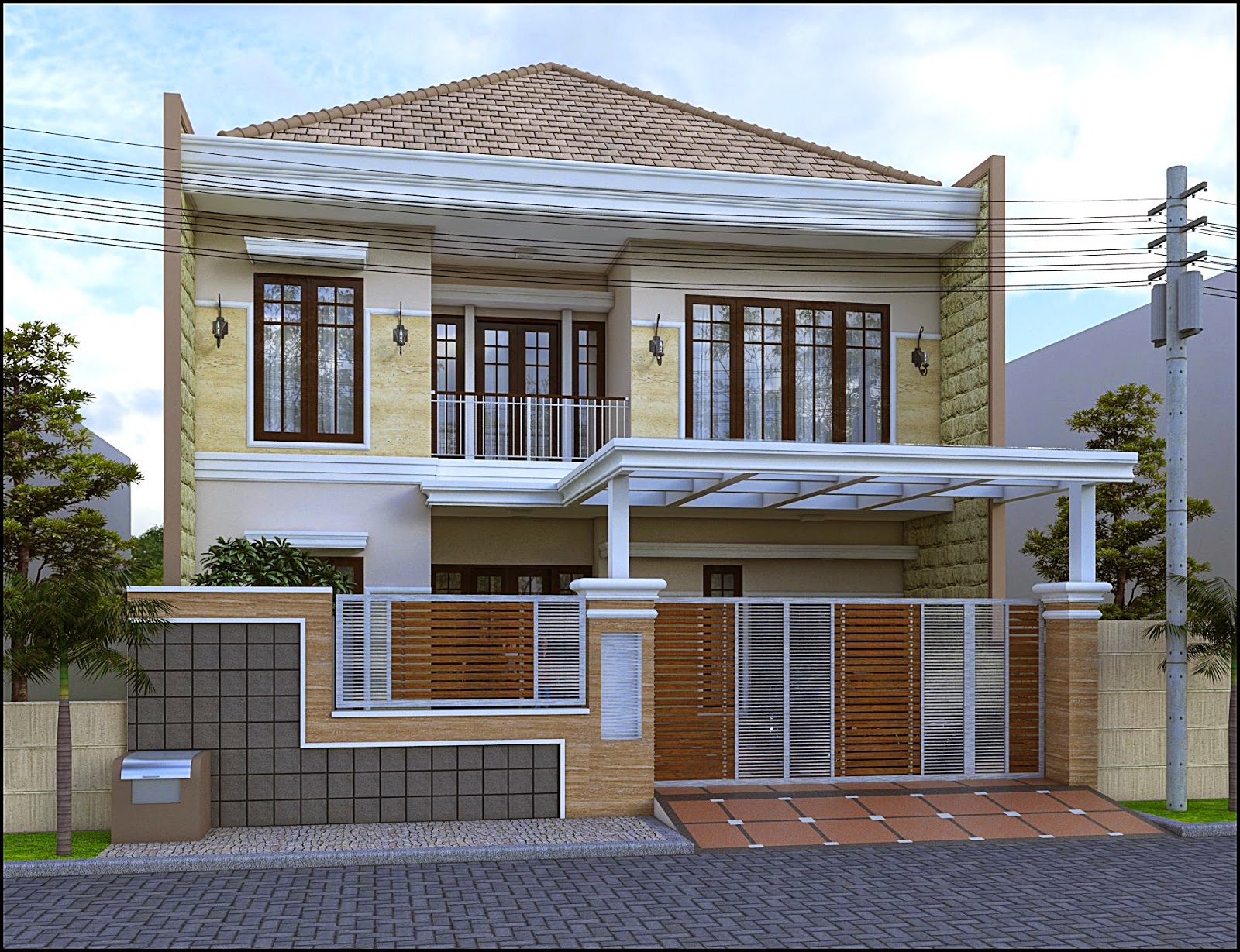 62 Desain Rumah  Minimalis  Menghadap Ke Barat Desain 