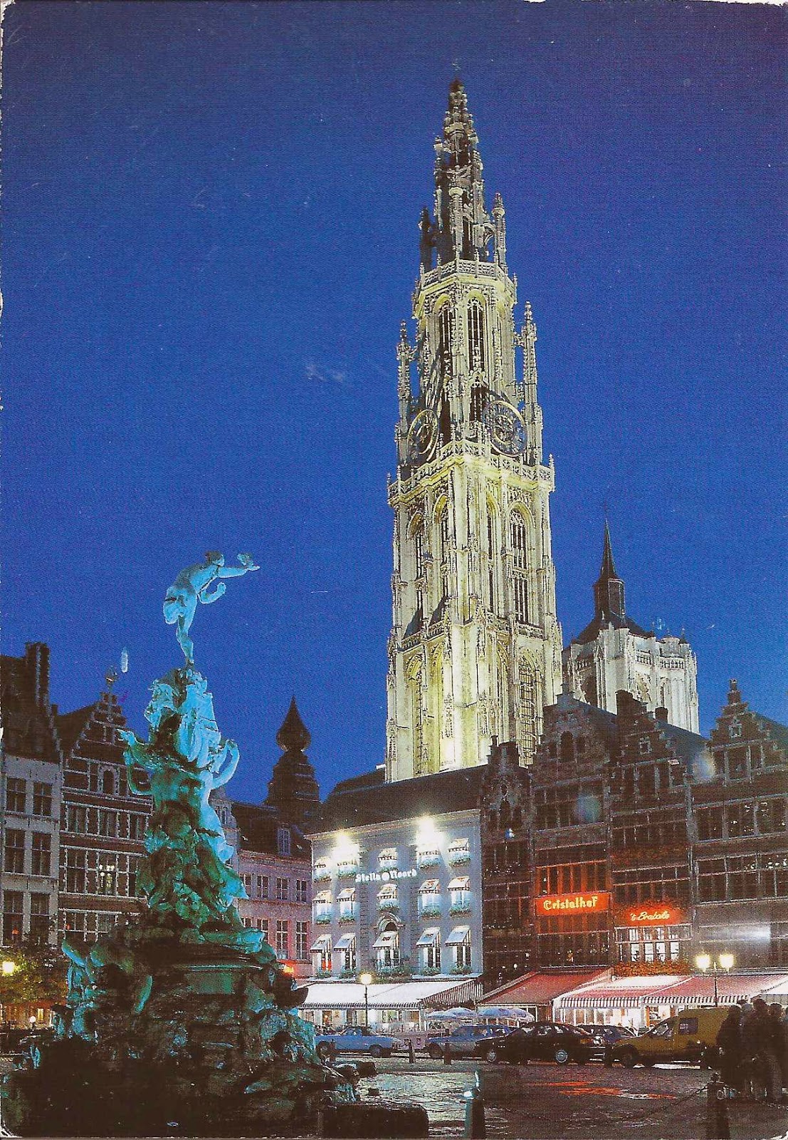 A Journey of Postcards Cathedral of Our Lady, Antwerp