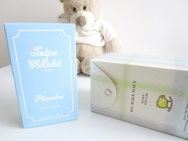 Perfumes para bebés: Tartine et Chocolat y Burberry Baby Touch