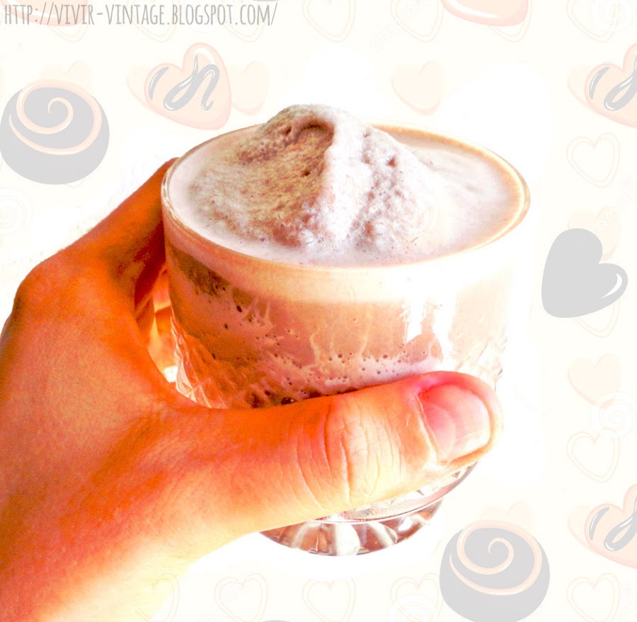 smoothie de chocolate