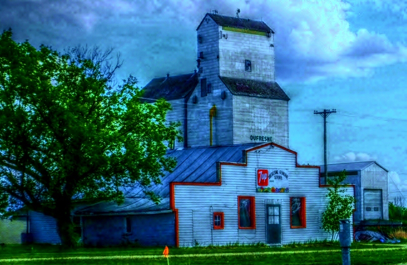 Americana Roots Art Dufresne, Manitoba on the Historic Dawson Trail
