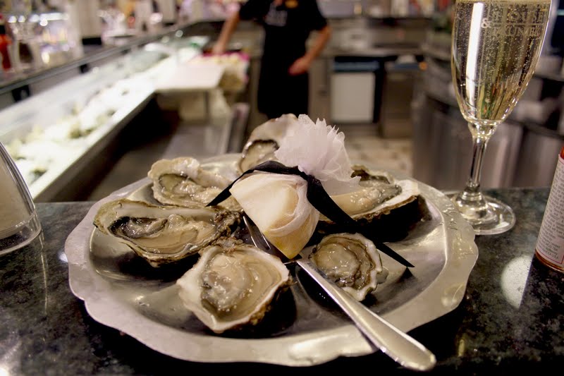 The Food Collective Raving Recipes Oysters at Harrods