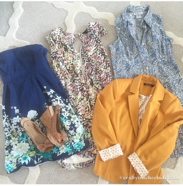 Crafty Teacher Lady: Thrift Store Teacher Outfit Ideas