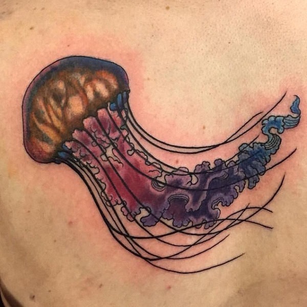 Tatuagens de Águas-vivas Tatuagens de Águas-vivas