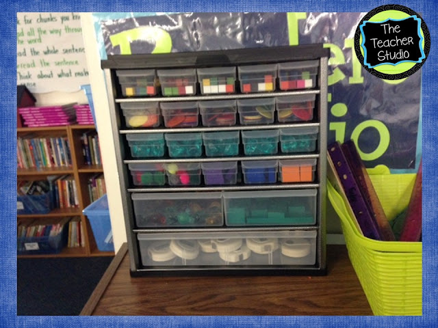 math class organization manipulatives teaching problem solving real world challenges