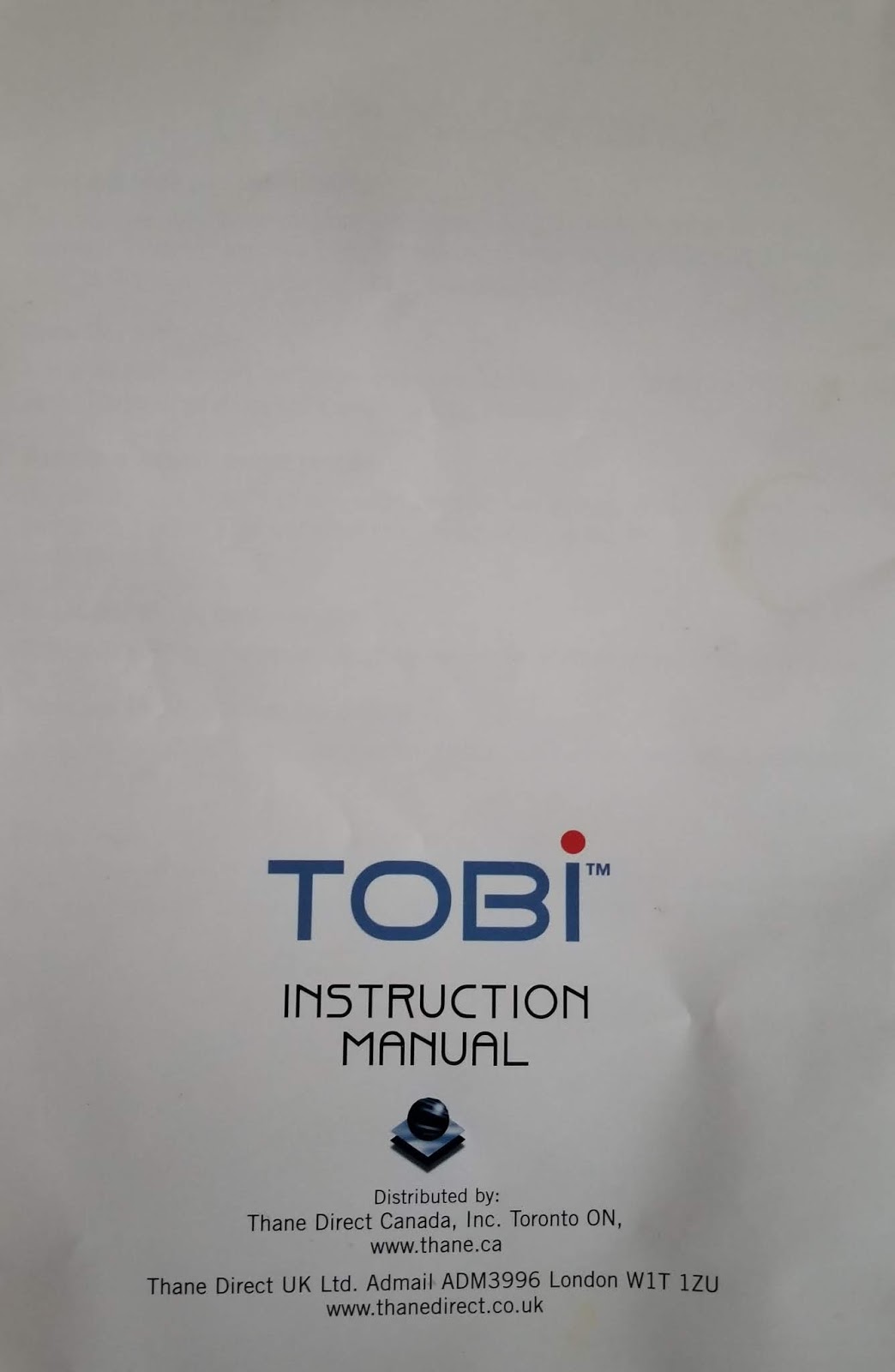 Find Your Manuals Here... Tobi Upright Steamer Model EC1633 Instrucion