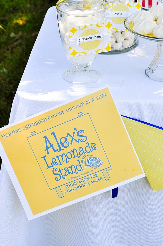 In Flight Party Ideas Alex Lemonade Stand by In Flight