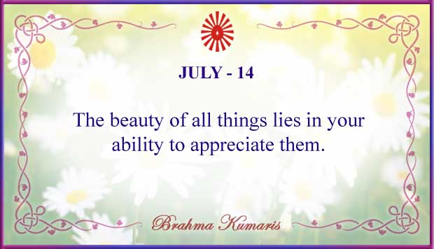 July 14 Thought For The Day July 14