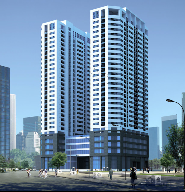 Phối cảnh chung cư Central Field Trung Kính Phối cảnh chung cư Central Field Trung Kính