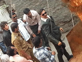 Akshay Kumar on the sets of Once Upon A Time In Mumbai 2