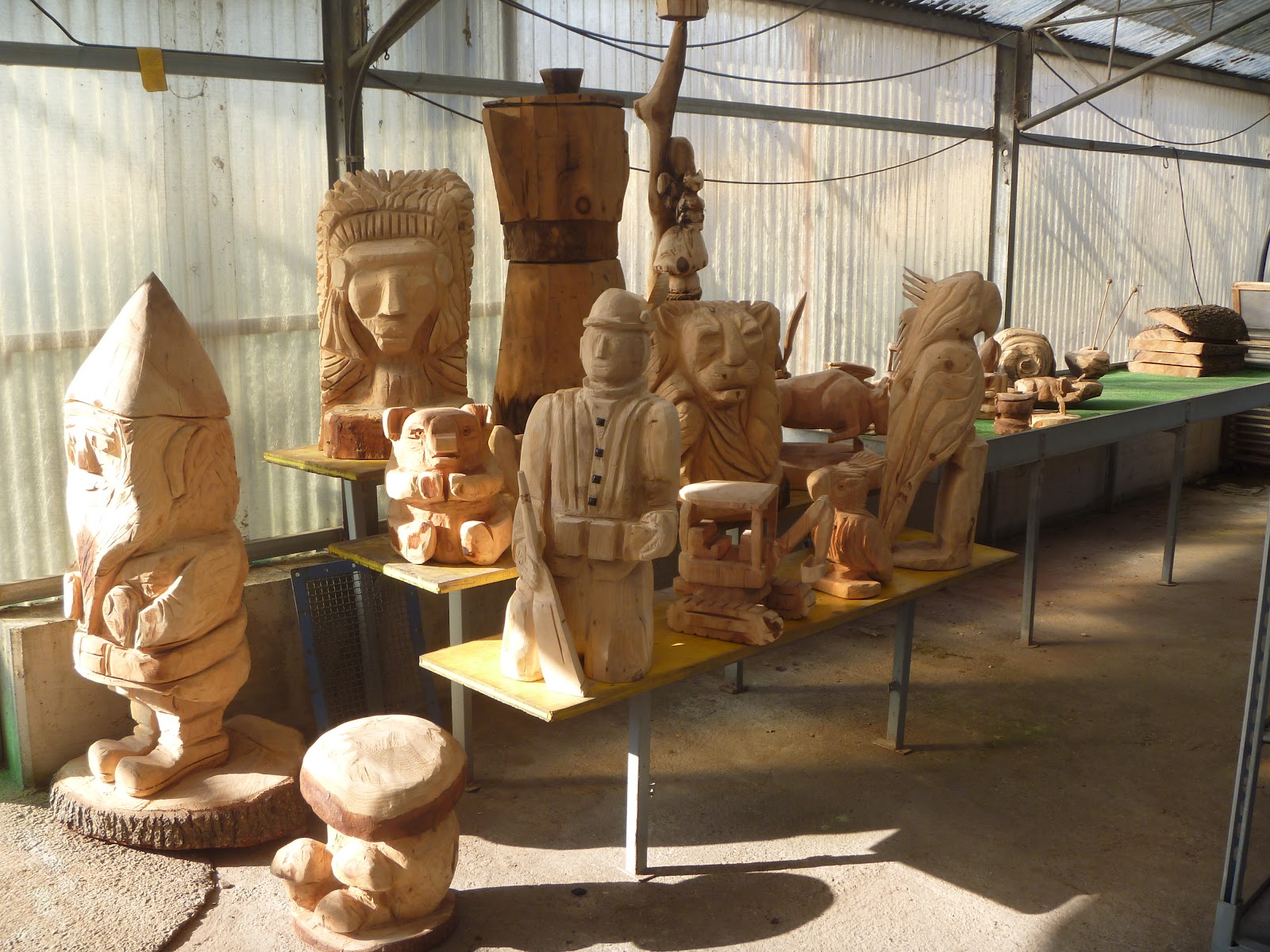 Nel Legno - wood carving and more: Sculture a motosega