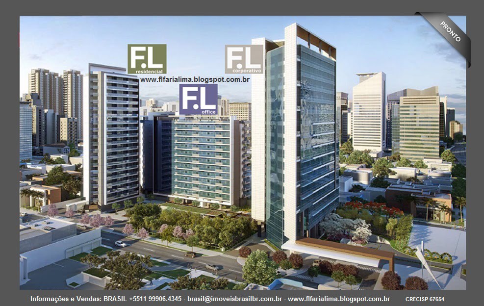 F.L Faria Lima 4300-Apartamentos-Salas Comerciais-Lajes Corporativas. Av.Brig.Faria Lima,São Paulo.