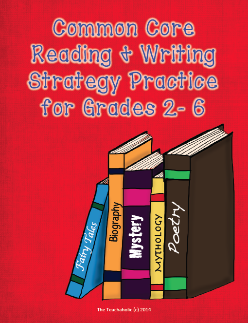  Common Core Reading and Writing Strategy Practice