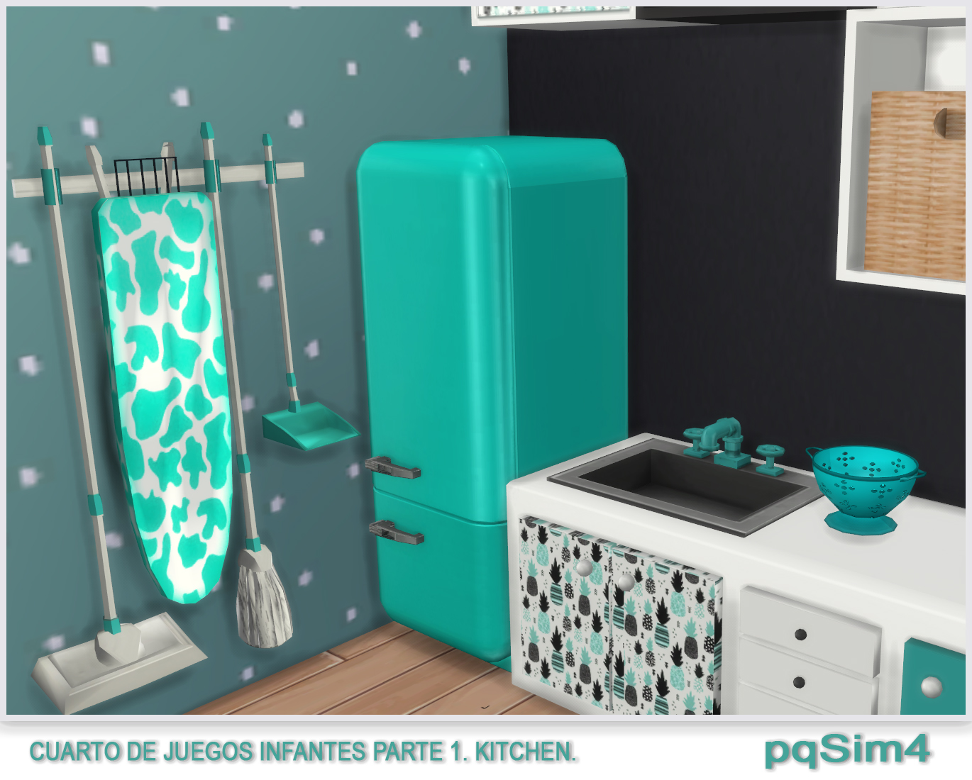 Sims 4 CC's - The Best: Kids Kitchen by pqsim4