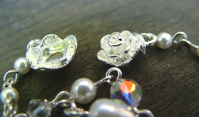 Magnetic Sterling Silver Flower Clasp