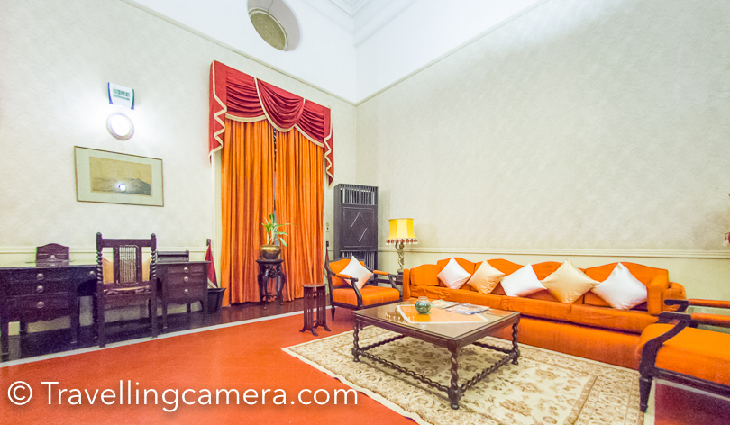  Above if the photograph of suite which main specially built for the Viceroy of India.  