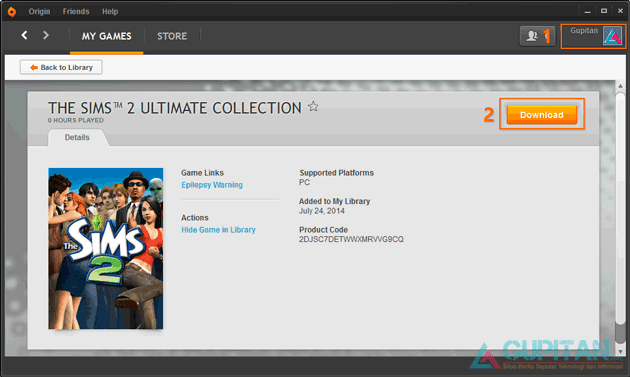 Download The Sims 2 Ultimate Collection Gratis dari Origin