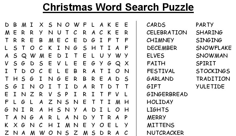 Speaking, holiday word search puzzles for adults Something holiday word search puzzles for adults remarkable