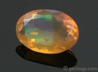 Geology dot com's example of a precious fire opal