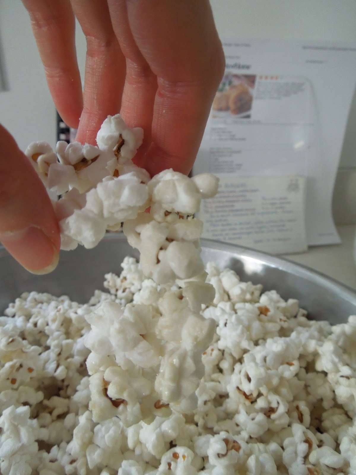 Joyful Service Homemade Dark Chocolate Drizzled Kettle Corn