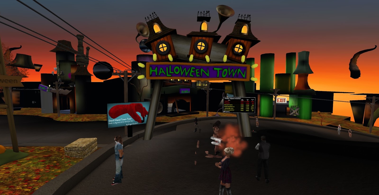 one of my favorite places to visit every year is halloween town where laura liberty of townies sets up a wonderful experience for everyone the town is set