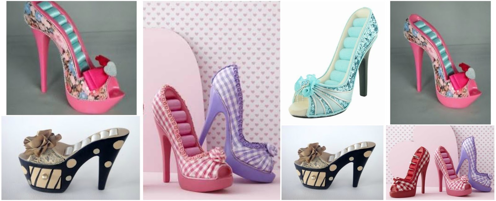 Tutorial haz un organizador anillos con de zapato con ~ Solountip.com