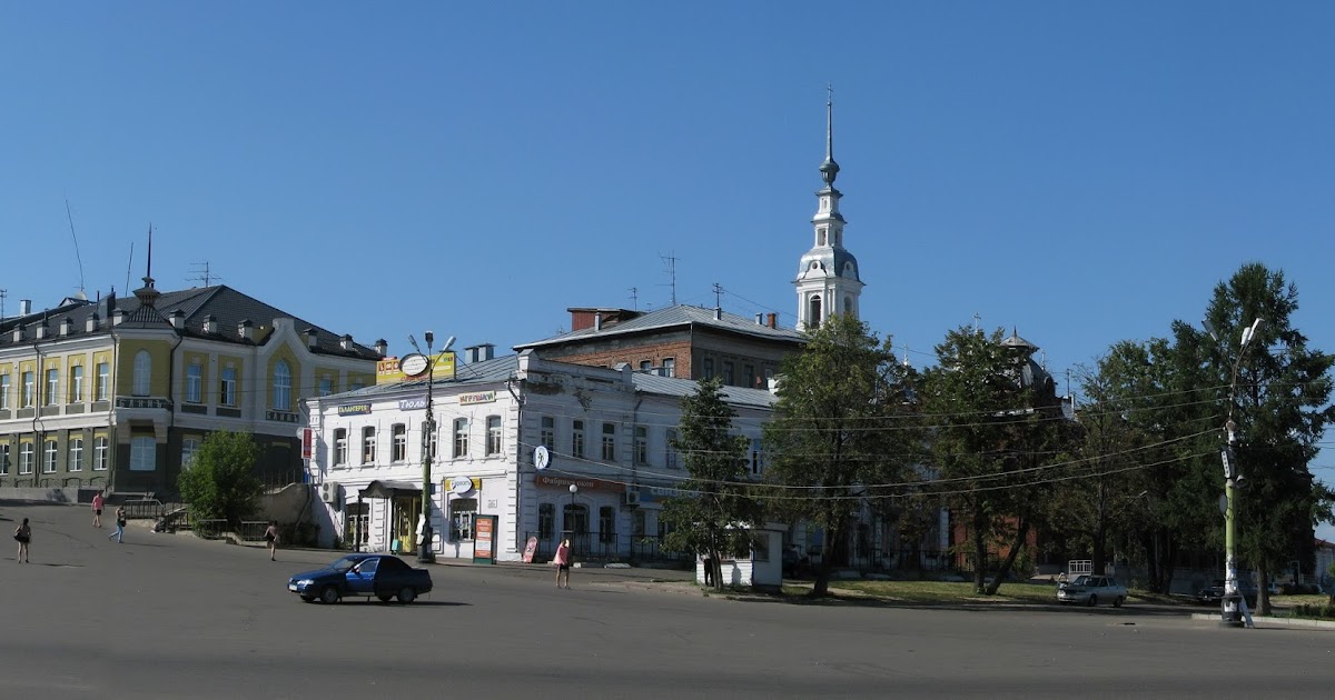 Площадь революции в кинешме