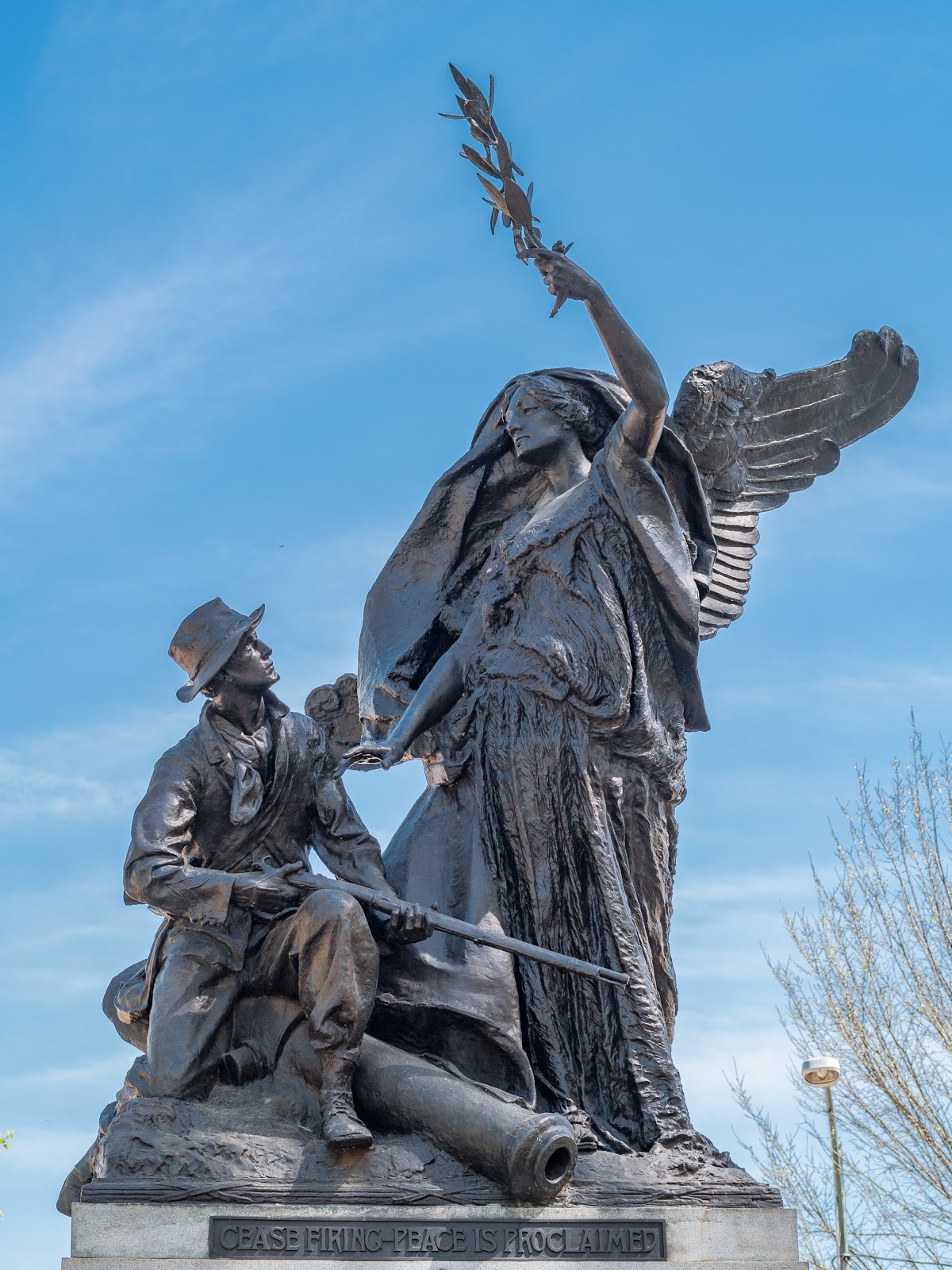 Thoughts Arise The peace monument in Atlanta's Piedmont Park four