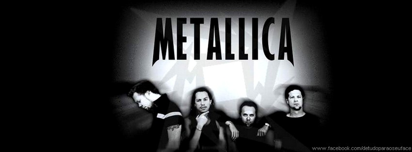 Capa Para Facebook Metallica 01 Tudo Para Facebook Capas Para