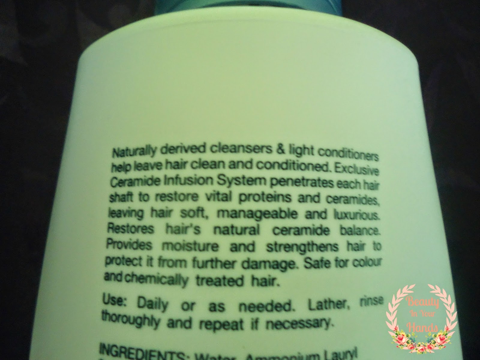 Beauty In Your Hands Satinique 2 in 1 Shampoo and Conditioner Review