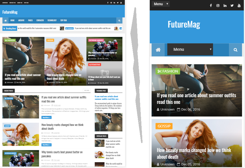 Future Blogger Template Free Download Future Blogger Template Free Download