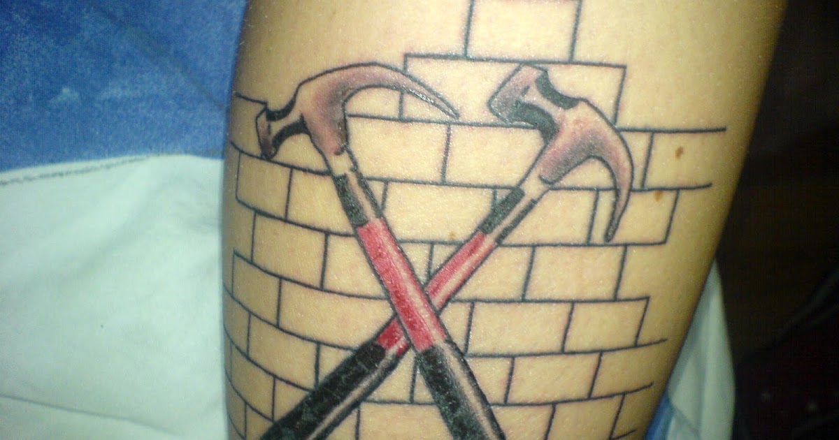 The wonderful life of being a Pink Floyd fan: The Wall Tattoo