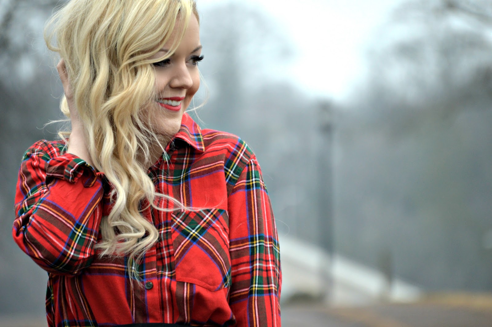 christmas plaid heels