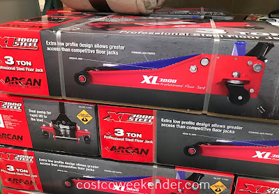 Costco 1172581 - Arcan XL3000 3 Ton Professional Steel Floor Jack: great for working in the garage or on your car