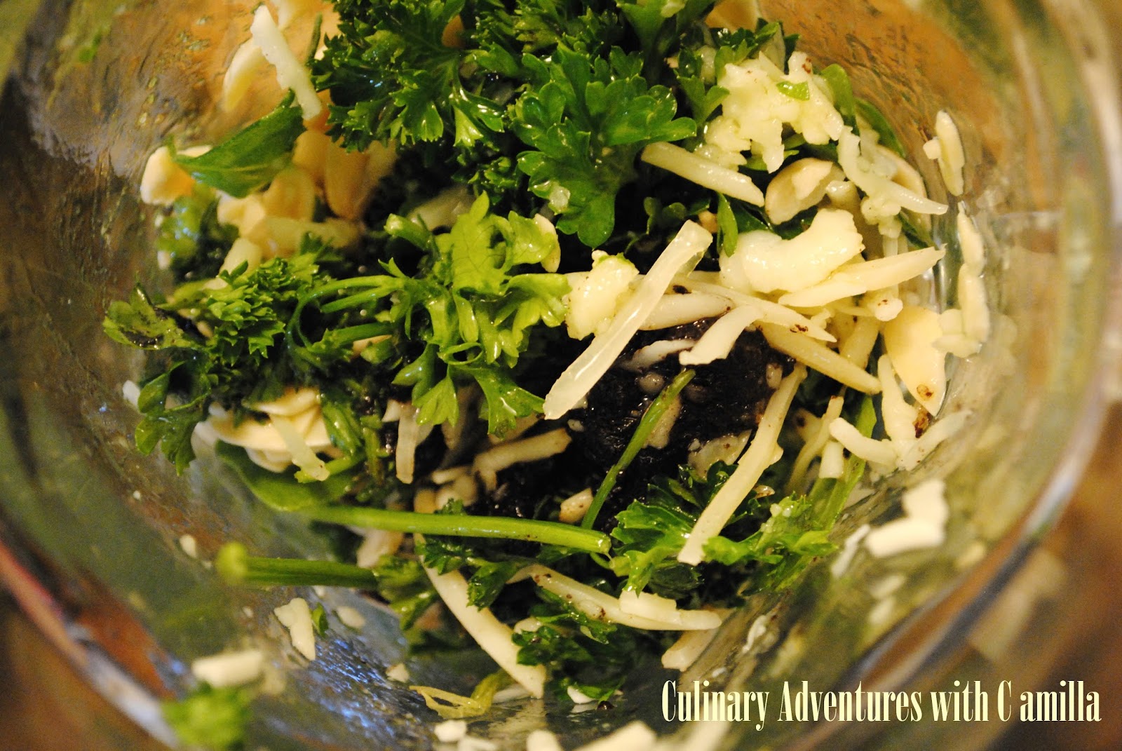 FRD2014 ParsleyArugulaBlack Garlic Pesto {Eat a Rainbow}