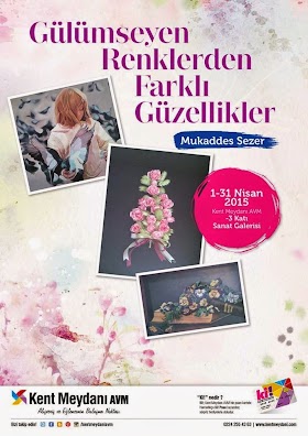 Gülümseyen Renklerden Farklı Güzellikler Sergisi