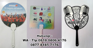 Kipas Plastik, KipasPVC, Kipas Artcarton, Kipas Souvenir, Kipas Marchandise, Kipas Kampanye, Kipas Pilkada, Kipas PVC printing full colour