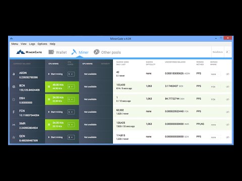 Cryptocurrency for cpu mining