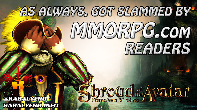 Shroud of the Avatar, As Always, Got Slammed Hard By MMORPG.com Readers