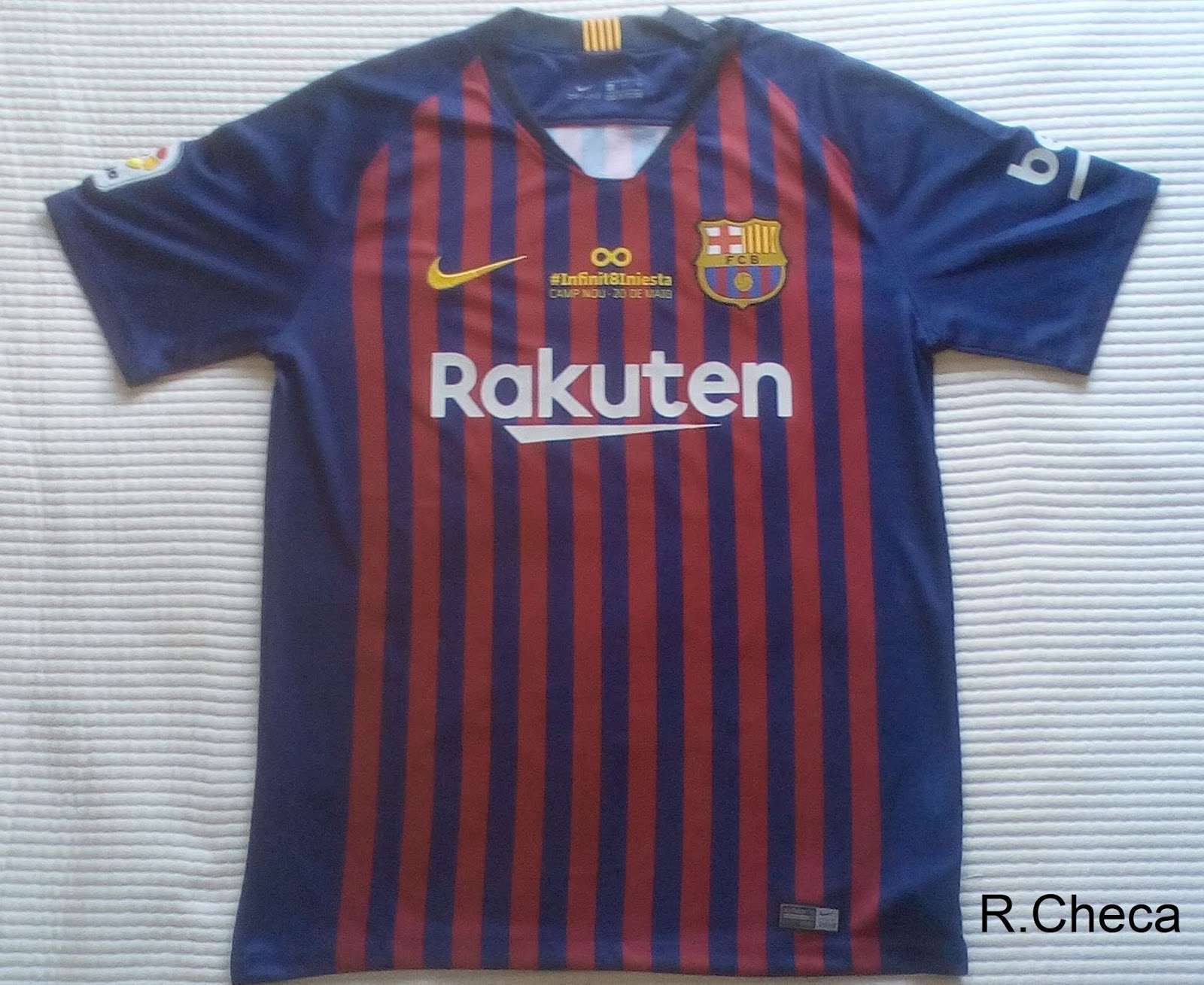 camiseta infinito iniesta