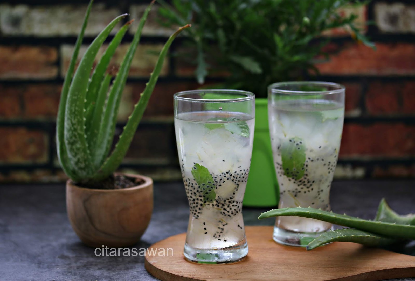 Jus Lidah Buaya Alovera Resipi Makanan