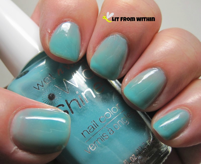 Wet 'n Wild Gyp-Sea Green, a jelly.. well, blue, really