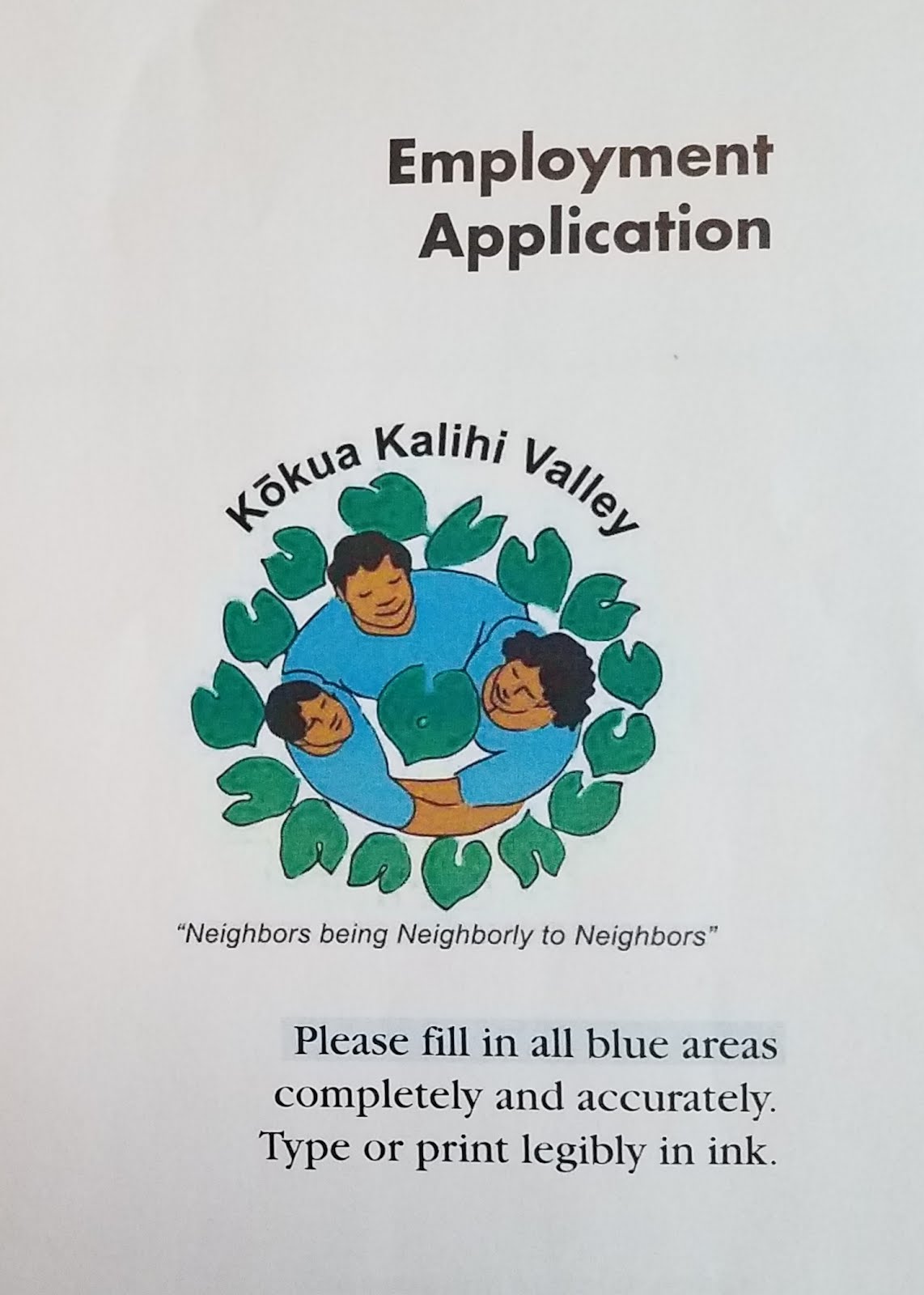 My Summer Vacation: Kokua Kalihi Valley Comprehensive Family Services