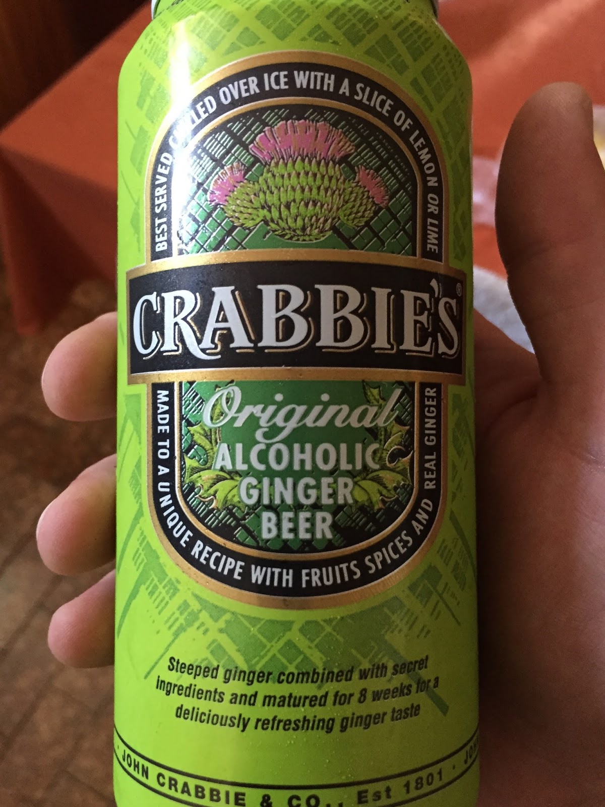 Das Bier Lexikon: Crabbie's Original Alcoholic Ginger Beer
