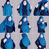 Tutorial Hijab Syari Segi Empat