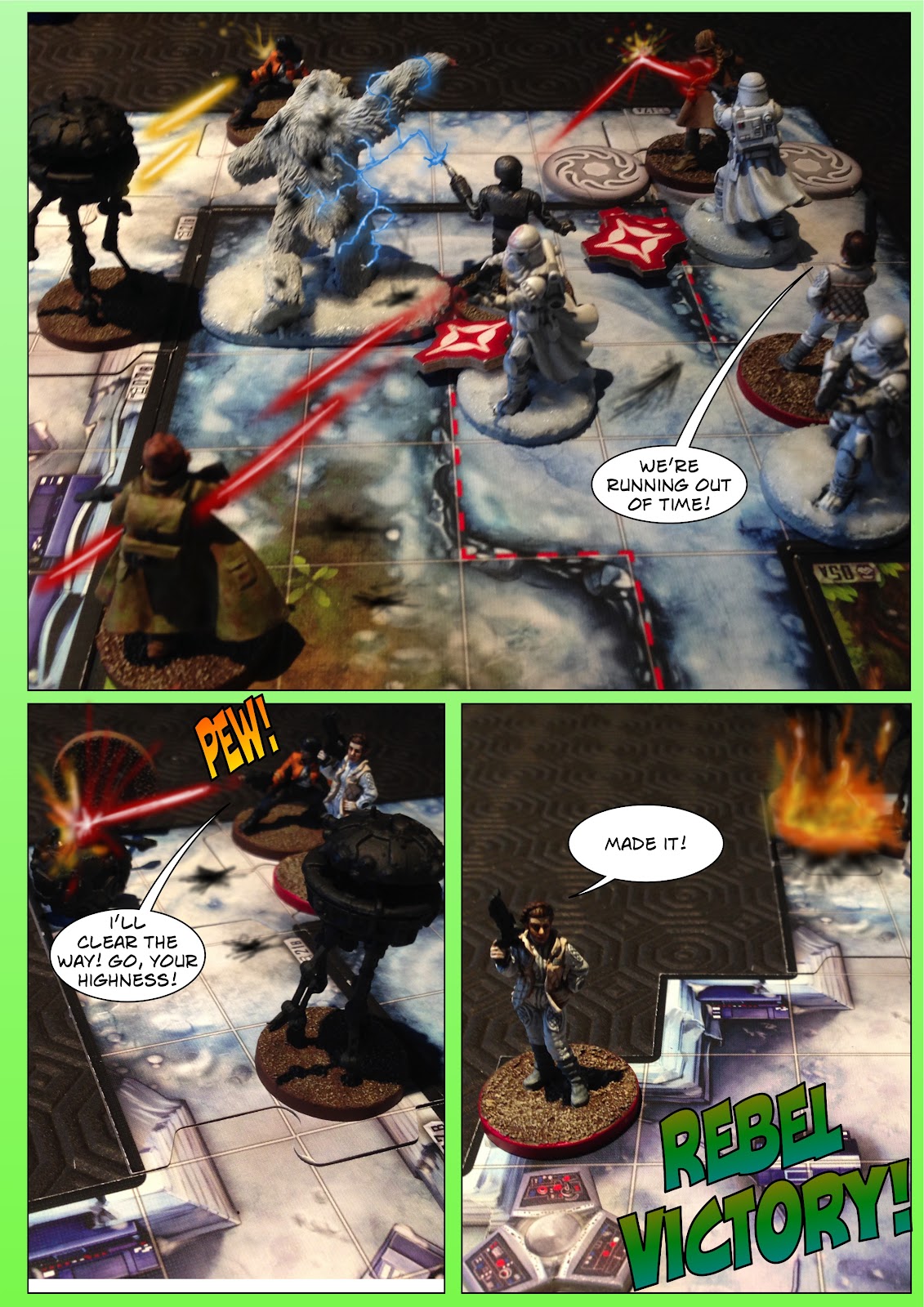 Return to Hoth campaign comic! Star Wars Imperial Assault Return to Hoth