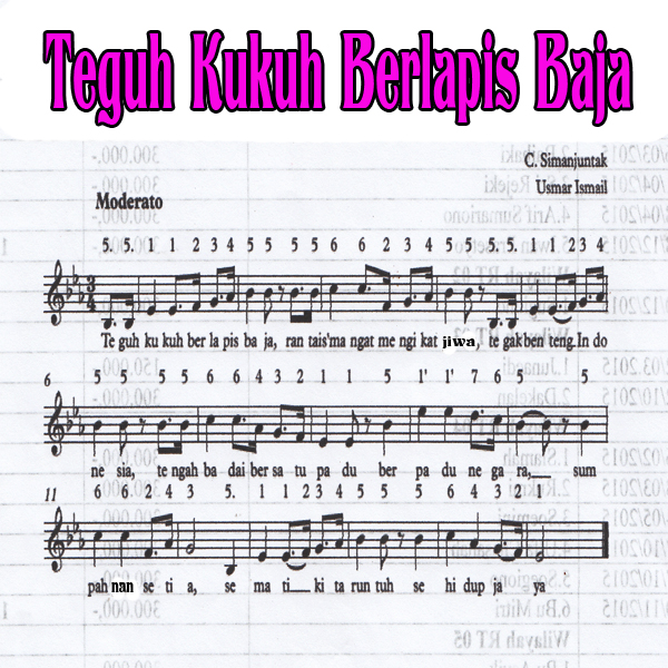 iki Lagu Wajib Nasional Teguh Kukuh Berlapis Baja