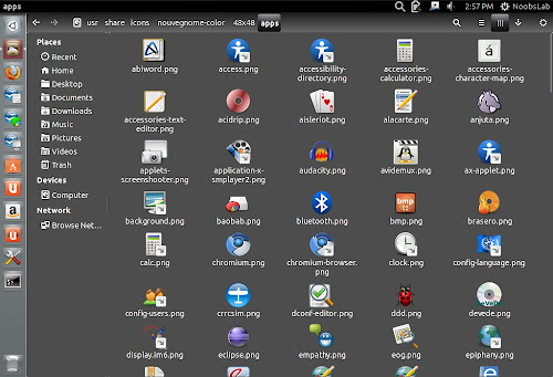 nouve gnome icons