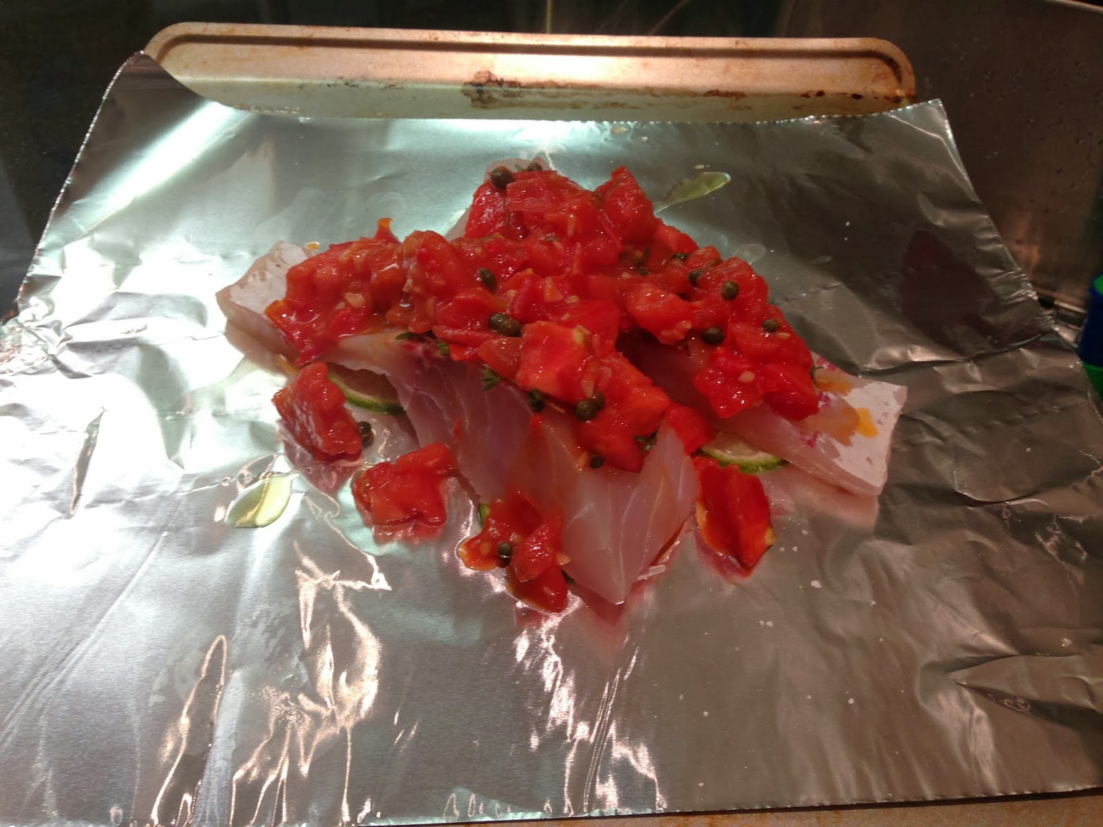 Sybil's Spoon Striped Bass en Papillote