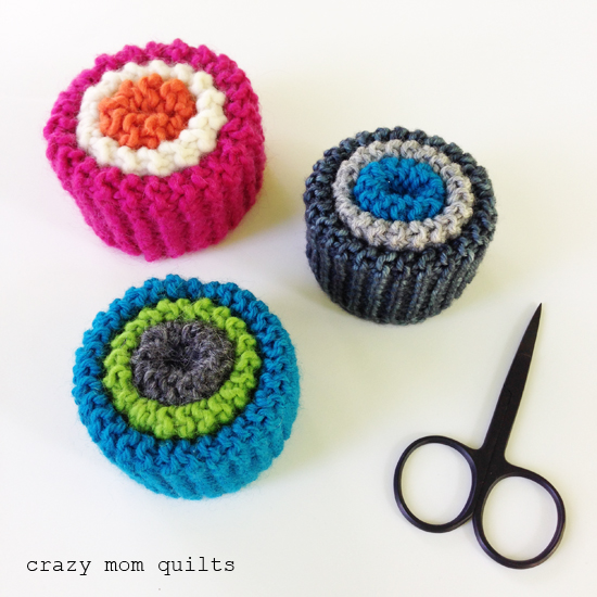 How to Crochet a Can Cozy with Scrap Yarn - Pretty Darn Adorable